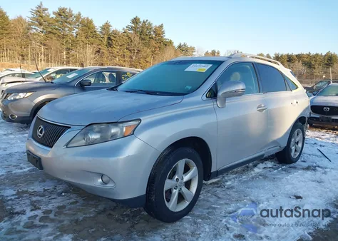 2011 Lexus Rx 350 z USA, uszkodzony, nr VIN 2T2BK1BA6BC081721